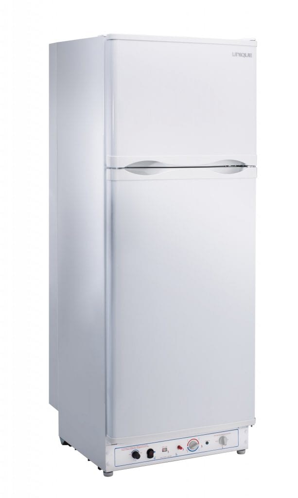 Unique® 10 ft³ DV Propane Fridge White Nipissing Propane