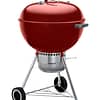 Weber 22 Inch Premium Kettle Red Side View 2 Closed