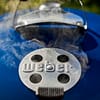 Weber 22 Inch Master-Touch Kettle Deep Ocean Blue Damper Smoke