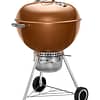 Weber 22 Inch Premium Kettle Copper Side View 1 Closed