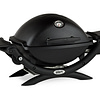 Weber Q 1200 Black Side View 2 Closed
