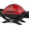 Weber Q 1200 Red Side View 1 Closed