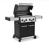 Broil King Baron 420 PRO Gas Grill Side View 2 Open
