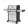 Broil King Baron S440 PRO IR Gas Grill Side View 1 Closed