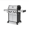 Broil King Baron S490 PRO IR Gas Grill Side View 1 Closed