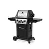Broil King Monarch 390 Gas Grill Side View 1 Closed