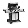 Broil King Signet 390 Gas Grill Side View 2 Open