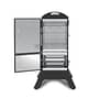 Broil King Smoke Vertical Charcoal Smoker Front View Open