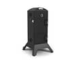 Broil King Smoke Vertical Charcoal Smoker Side View 2 Closed