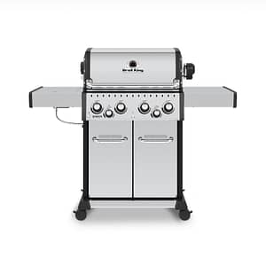 Broil King Baron S490 PRO IR Gas Grill Front View Closed