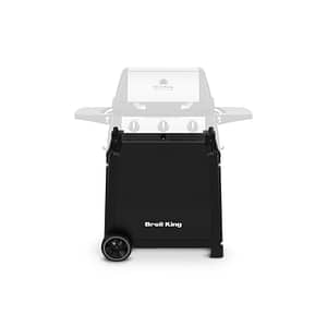 Broil King Porta Chef 320 Cart Front View with Transparent BBQ
