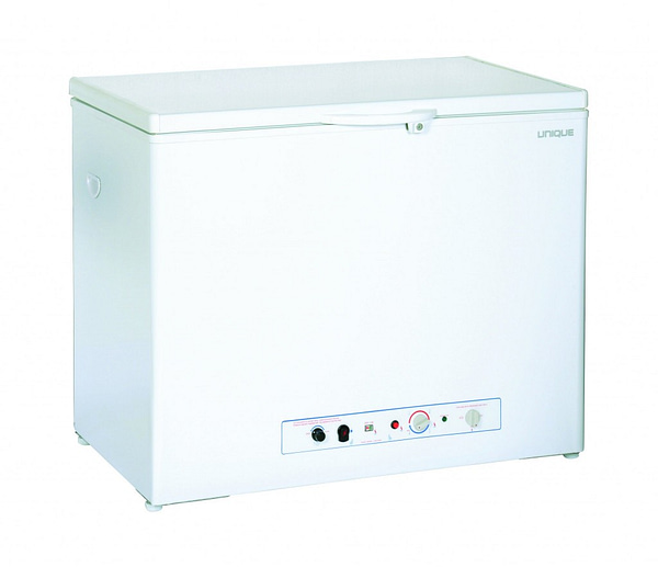 Unique 6 Cubic Foot Propane Freezer White UGP6F